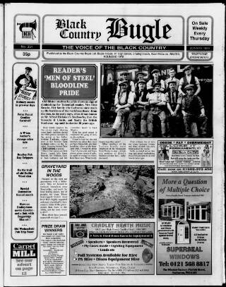 cover page of Black Country Bugle published on May 20, 1999