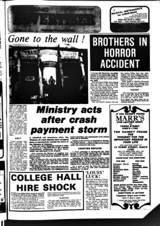 cover page of Fenland Citizen published on December 12, 1979