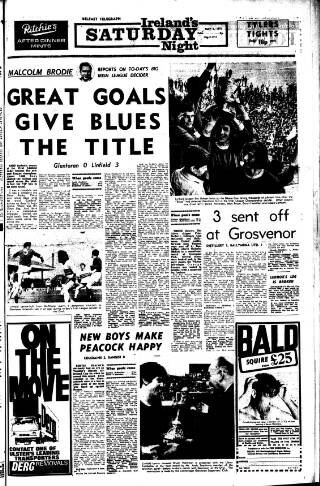 cover page of Ireland's Saturday Night published on May 1, 1971
