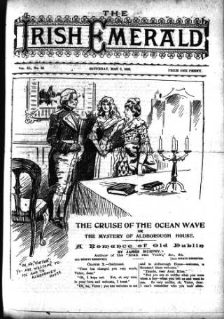 cover page of Irish Emerald published on May 3, 1902