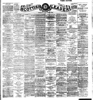 cover page of Scottish Leader published on March 1, 1889