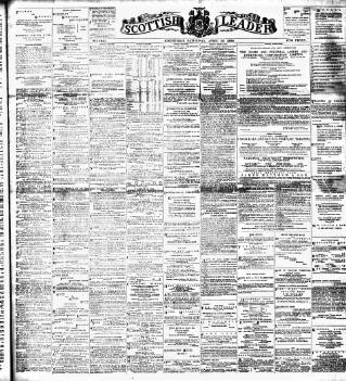cover page of Scottish Leader published on April 19, 1890