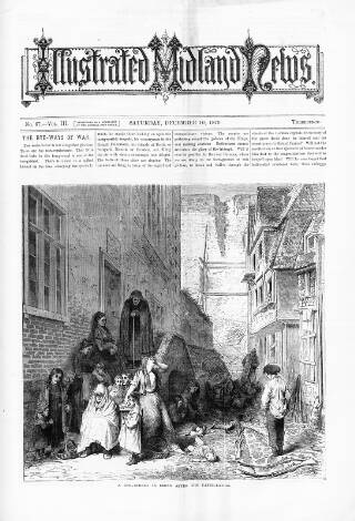 cover page of Illustrated Midland News published on December 10, 1870