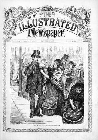 cover page of Illustrated Newspaper published on April 1, 1871
