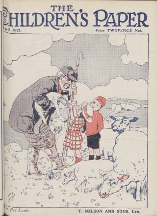 cover page of Children's Paper published on April 1, 1921