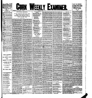 cover page of Cork Weekly Examiner published on April 23, 1898