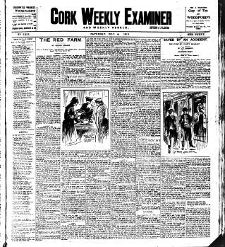 cover page of Cork Weekly Examiner published on May 4, 1912