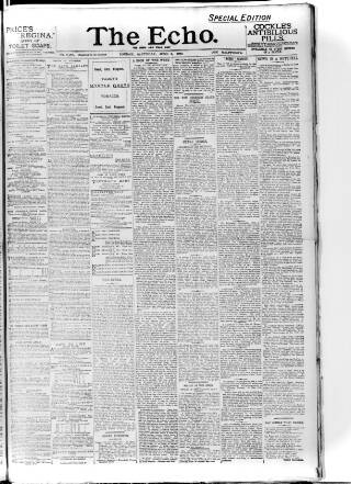cover page of Echo (London) published on June 2, 1900