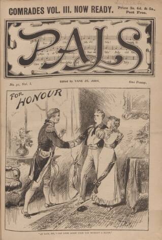 cover page of Pals published on April 6, 1895