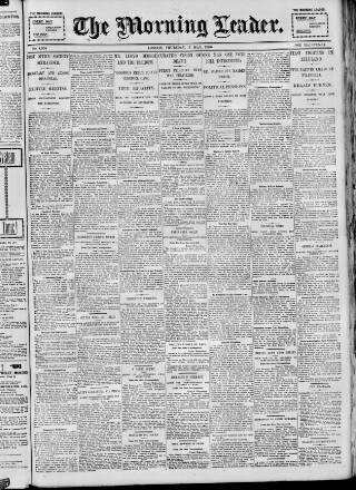 cover page of Morning Leader published on May 3, 1906