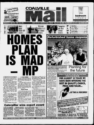 cover page of Coalville Mail published on May 6, 1999
