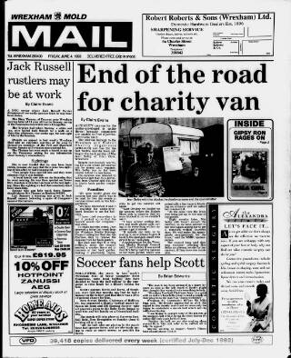 cover page of Wrexham Mail published on June 4, 1993