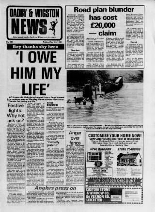 cover page of Oadby & Wigston Mail published on May 6, 1983