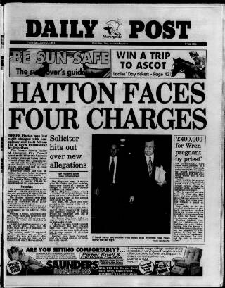 cover page of Liverpool Daily Post published on June 2, 1994