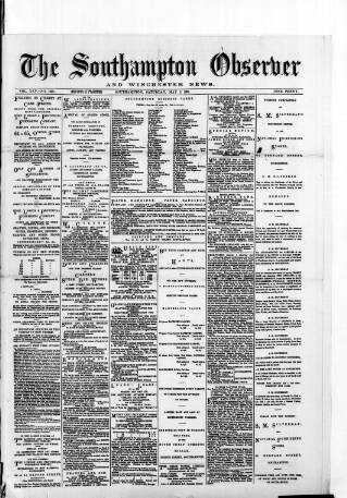 cover page of Southampton Observer and Hampshire News published on May 2, 1891