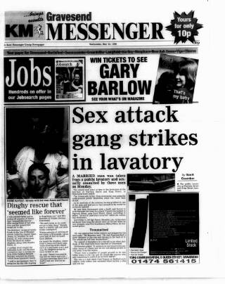 cover page of Gravesend Messenger published on May 13, 1998